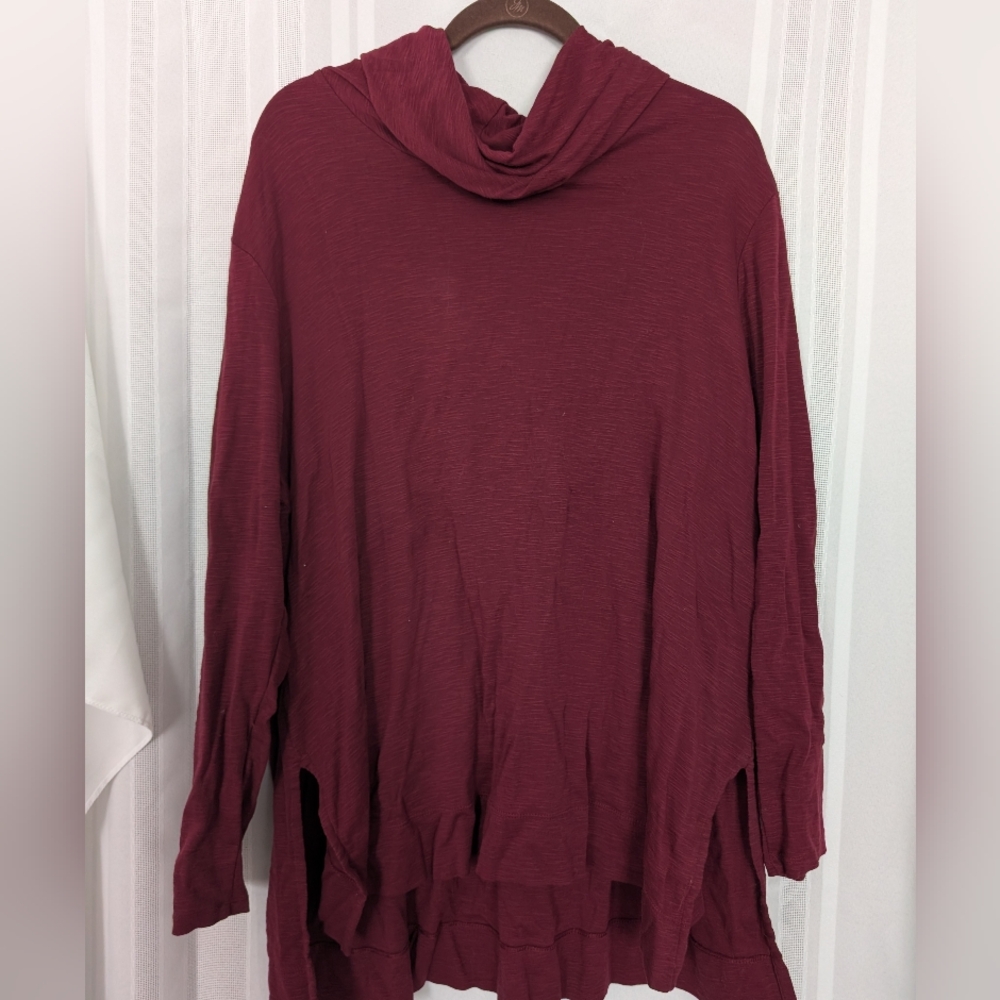 JJill Women's Burgundy Sweater